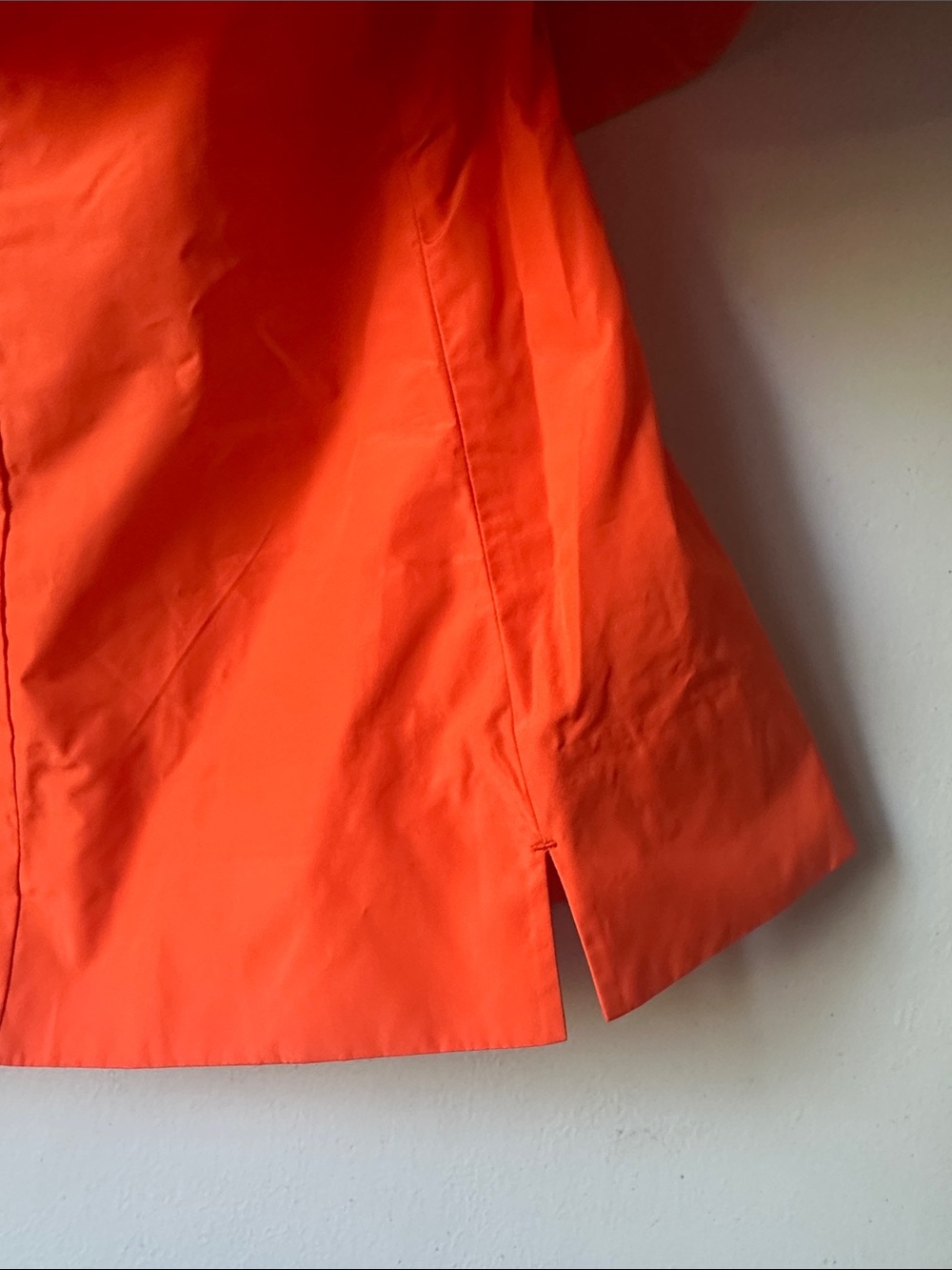 COS Bright Orange Off-Shoulder Ruffle Top - Picture 5 of 12